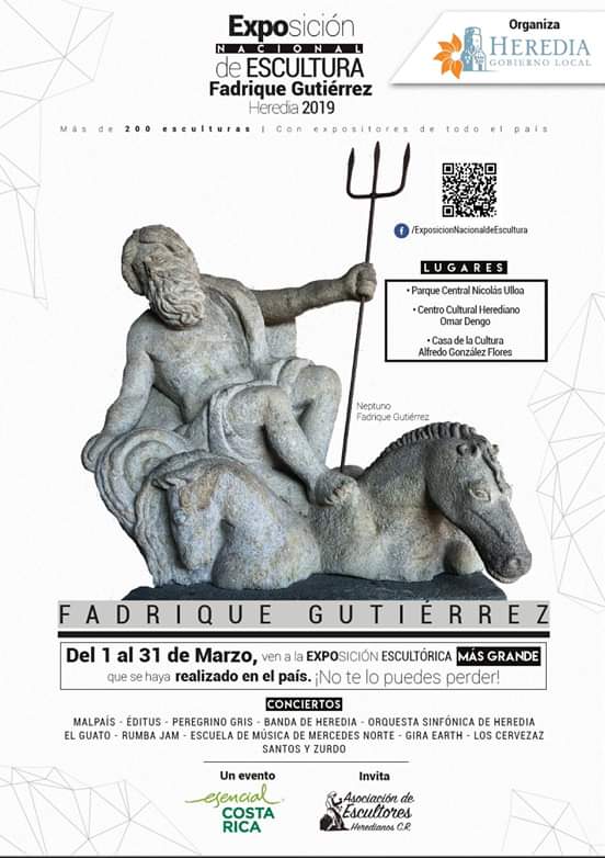 Heredia anuncia para marzo su propia megaexposición de esculturas