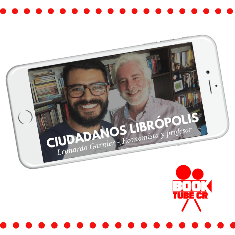 Leonardo Garnier como lector en Librópolis (BooktubeCR)