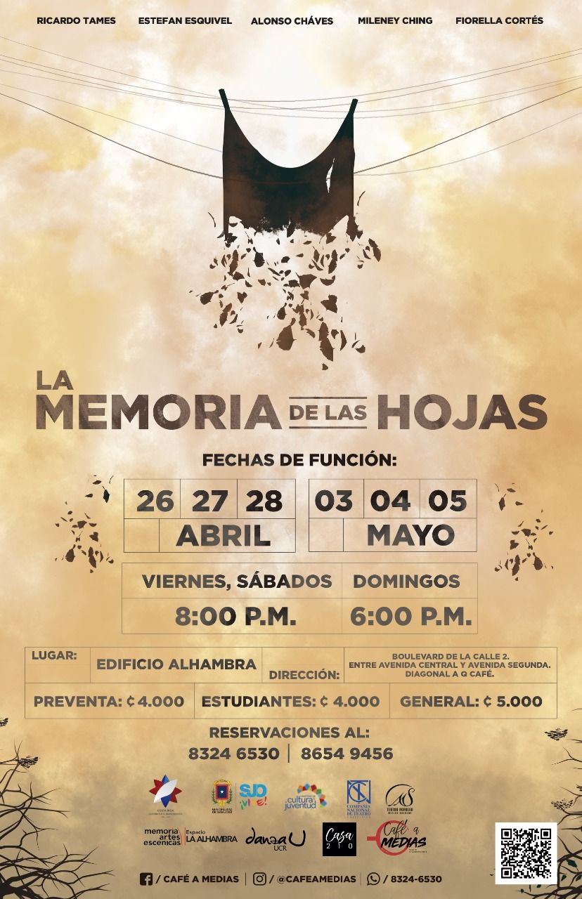 Edificio La Alhambra será escenario de “La memoria de las hojas”