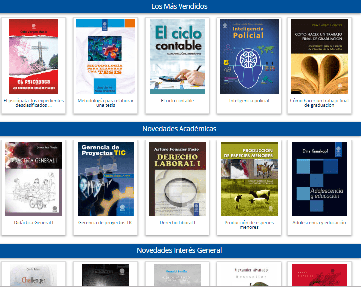 EUNED aumenta a más de 180 libros electrónicos su colección