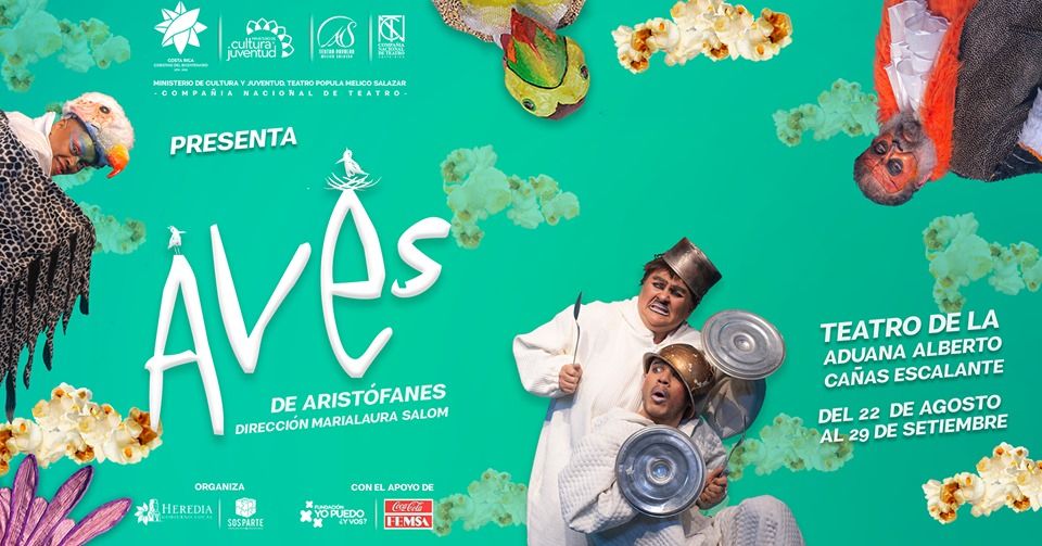Teatro político llega a La Aduana con “Aves”