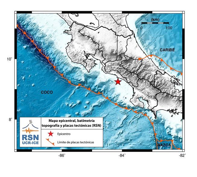 Laurel, Cahuita y Quepos: Seguidilla de sismos pone en alerta a Costa Rica