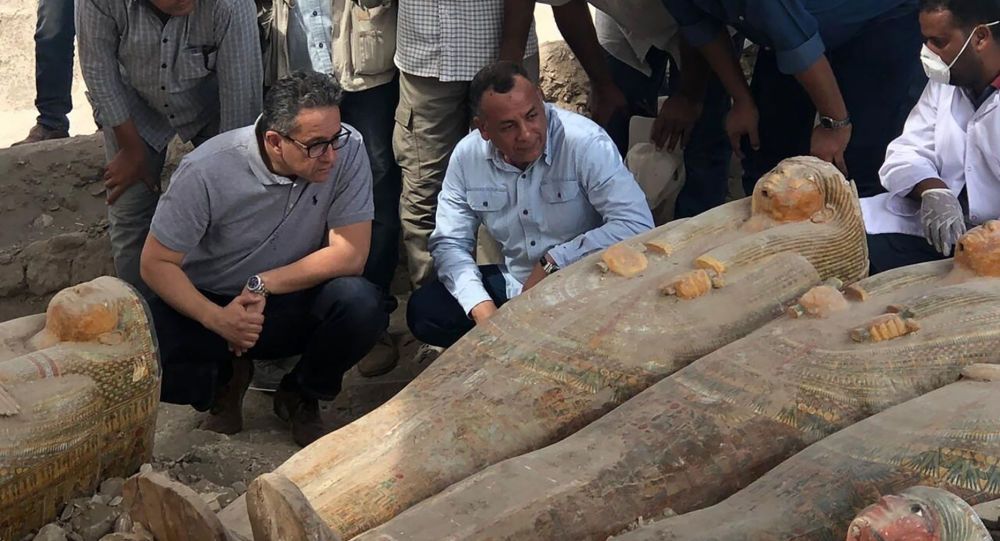Egipto-ataudes Hallan 20 ataúdes del Antiguo Egipto en Luxor: “Un descubrimiento asombroso”