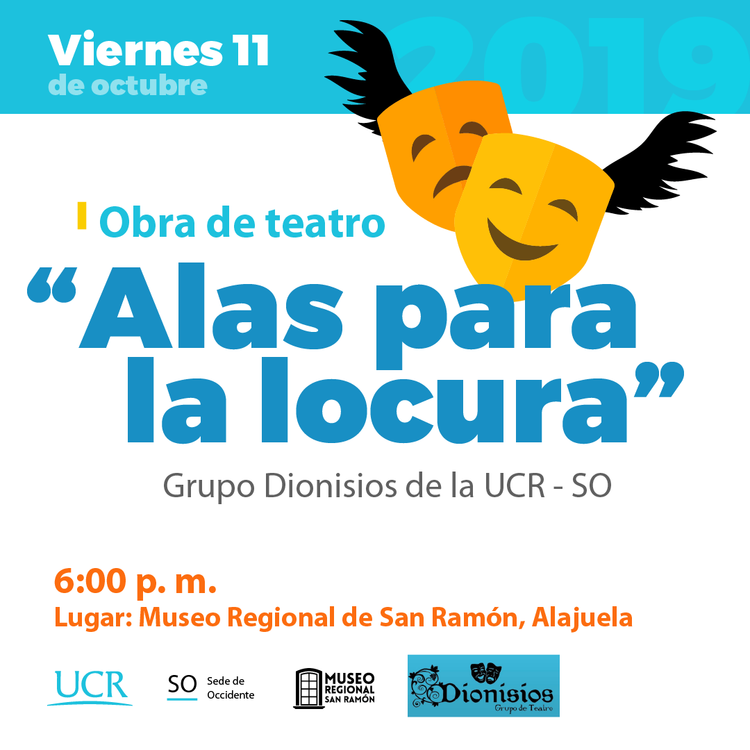 El Museo Regional de San Ramón le ofrece esta agenda para octubre