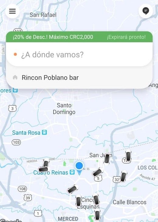 Didi-app Guerra entre Didi y Uber por mercado se intensifica y beneficia a ticos