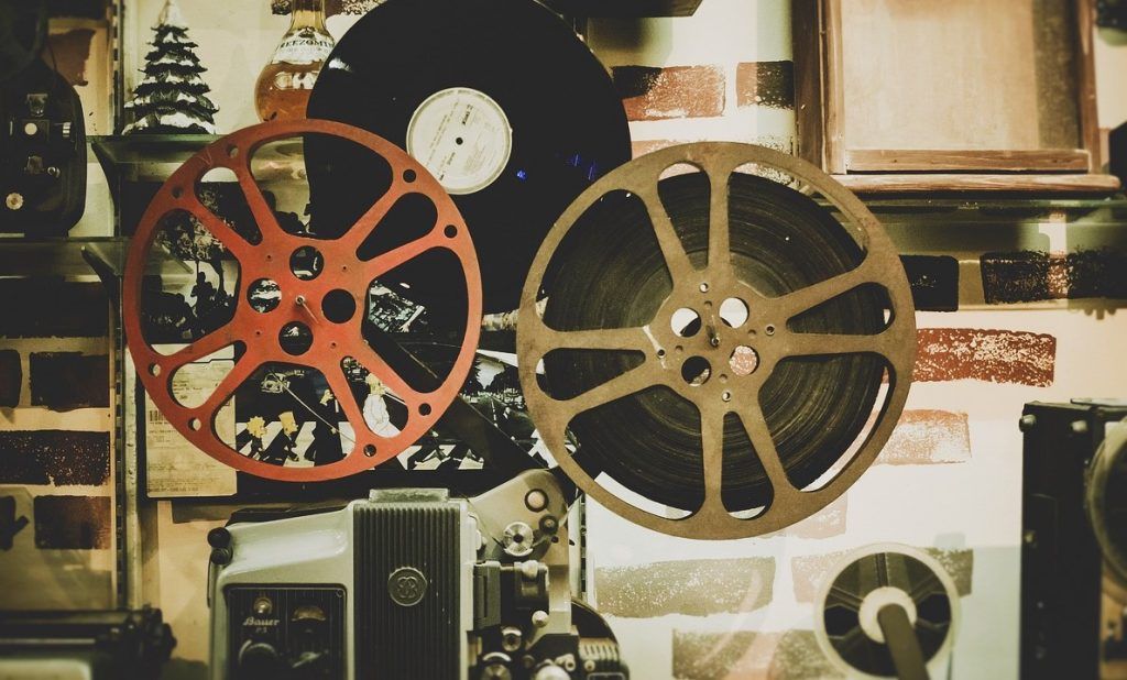 cine rollos antiguo