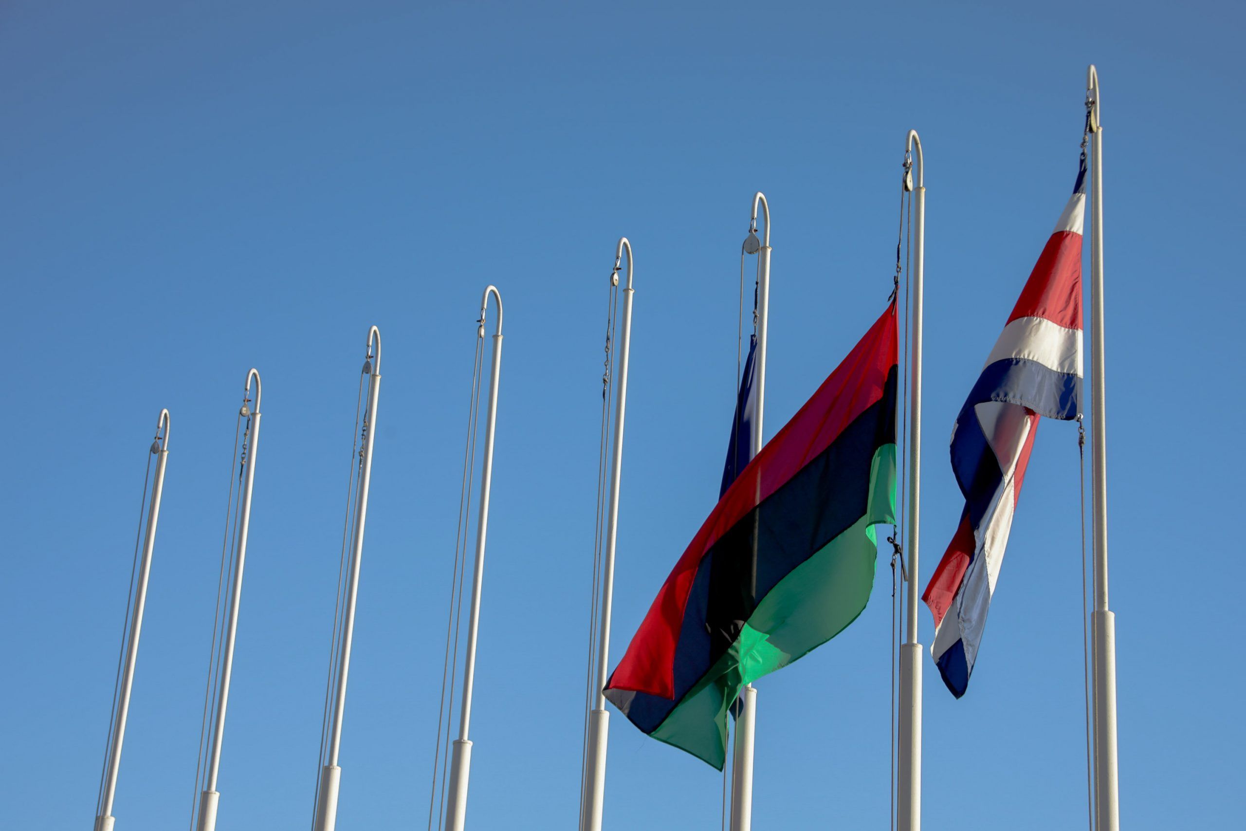 Presidencia iza bandera panafricana como reconocimiento a culturas afrodescendientes