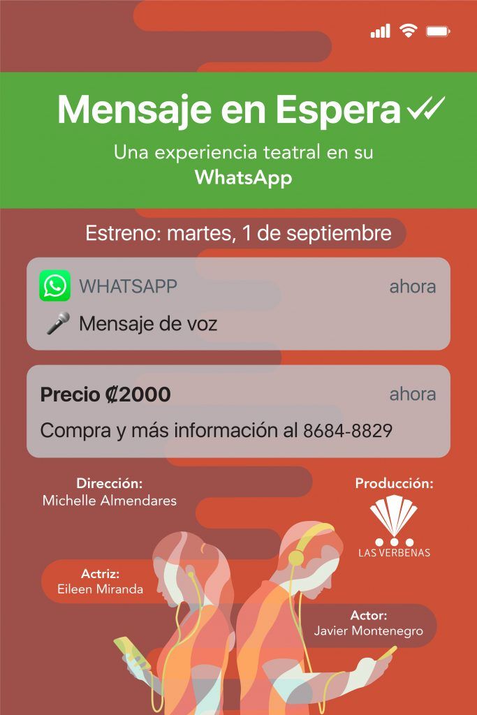 Mensaje en Espera Afiche