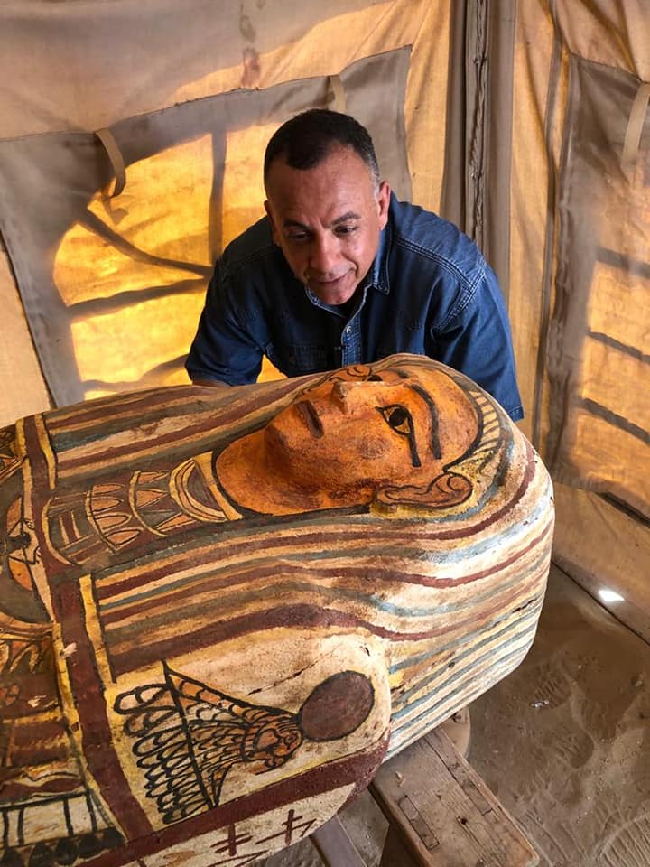 momias.Egipto-2020 Hallan 14 sarcófagos sellados hace 2.500 años en Egipto | Fotos