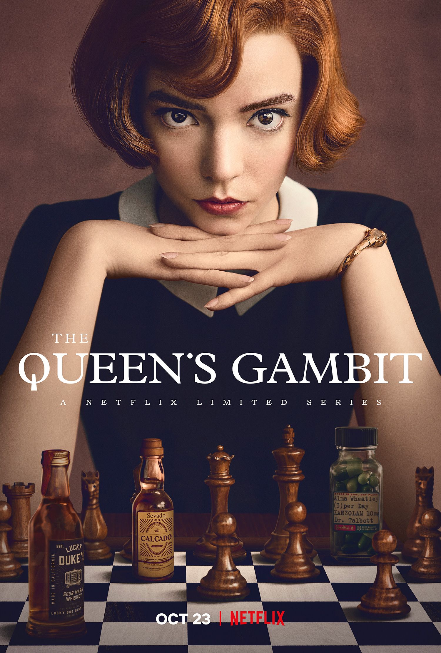 Gambito de dama ◘ Nueva serie en Netflix encanta