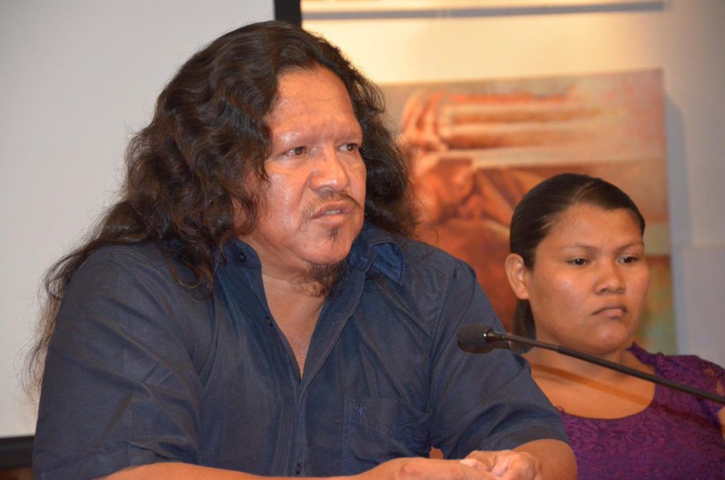 Sergio Rojas, defensor del territorio indígena.