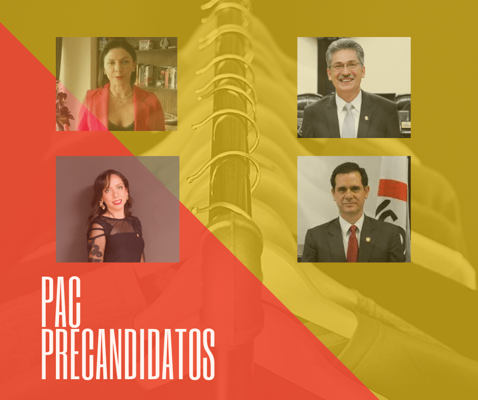 ¿Quiénes son? El PAC ya tiene a sus 4 aspirantes inscritos y en campaña electoral