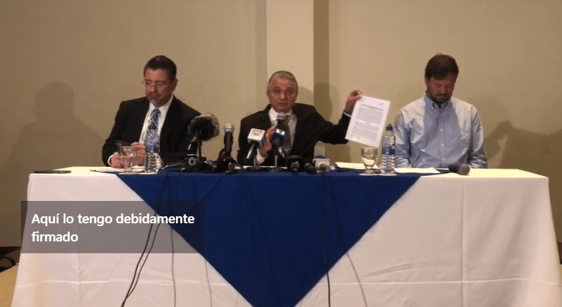Fideicomiso “Costa Rica Próspera” funcionó con Chaves ratificado como candidato según actas del TSE