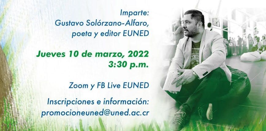 ¿Qué quiere saber sobre escribir poesía? No se pierda esta oportunidad