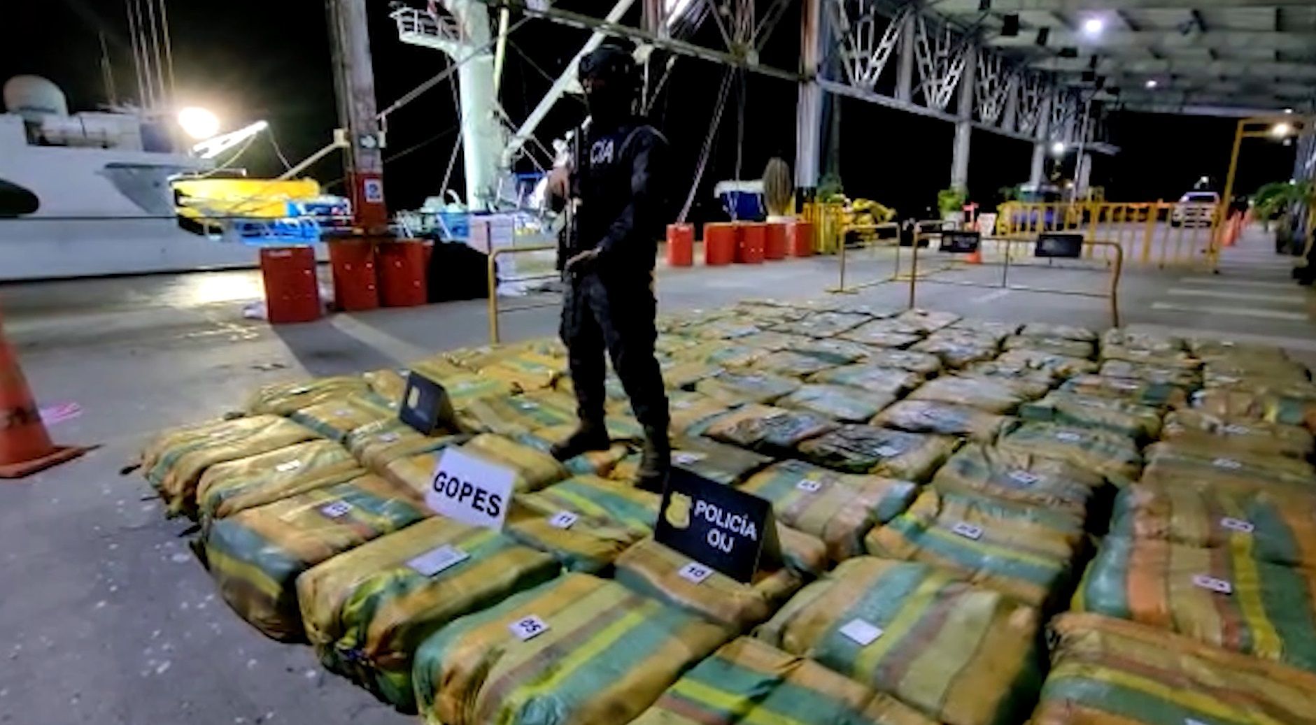 DOS TONELADAS-MARIHUANA-1 Guardacostas decomisan un total de 2.7 toneladas de marihuana en dos operativos