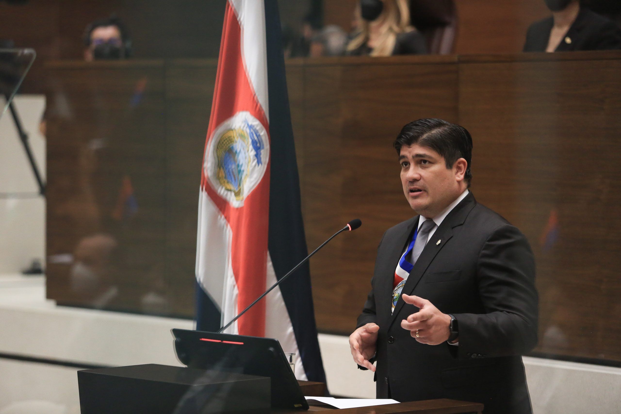 Ex presidente Carlos Alvarado