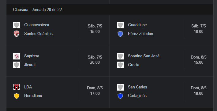 jornada-20 ¿El torneo más parejo de la historia? El mazo sigue barajándose y no hay cartas tiradas