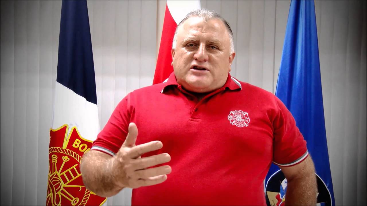 Héctor Chaves, director de Bomberos de Costa Rica.