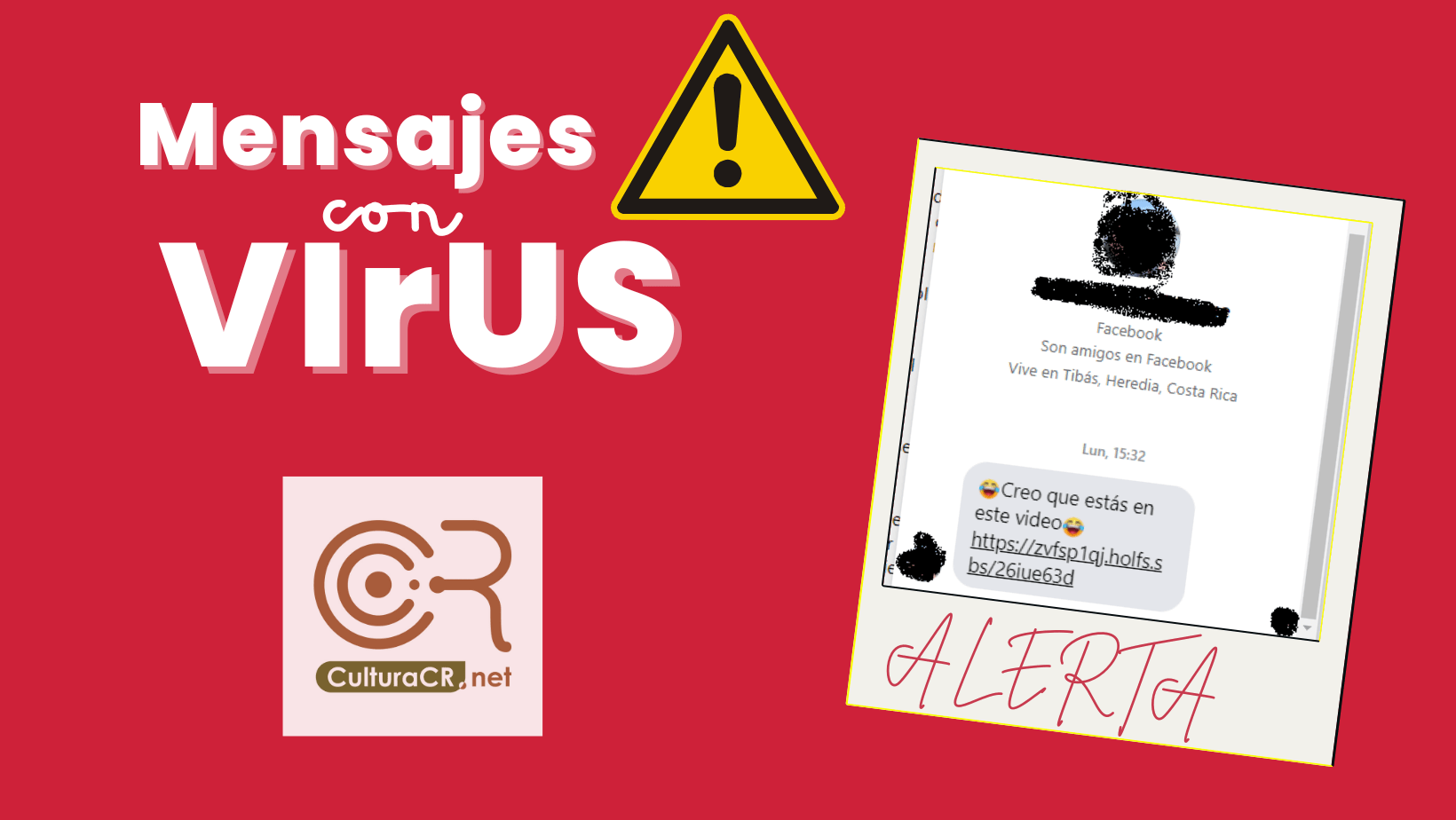 ¡Alerta! Mensajes con virus desde sus contactos de Facebook: “Creo que estás en este video”