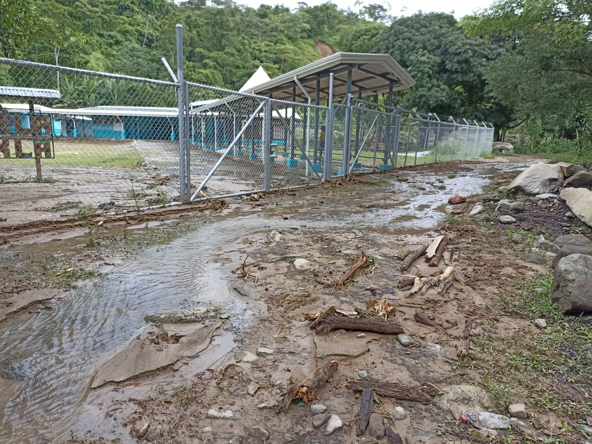 Los centros educativos afectados por Bonnie