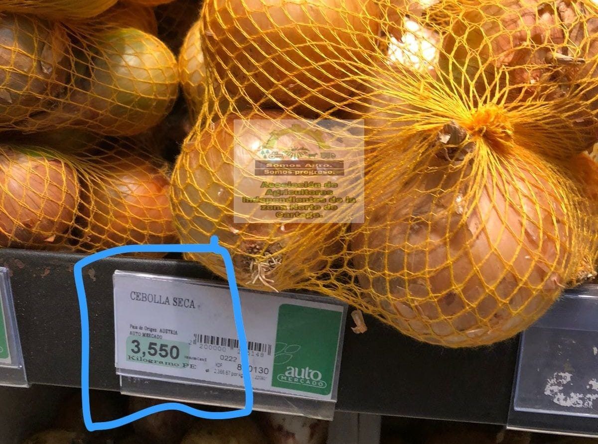 cebolla-precio La inflación sigue aumentando.
