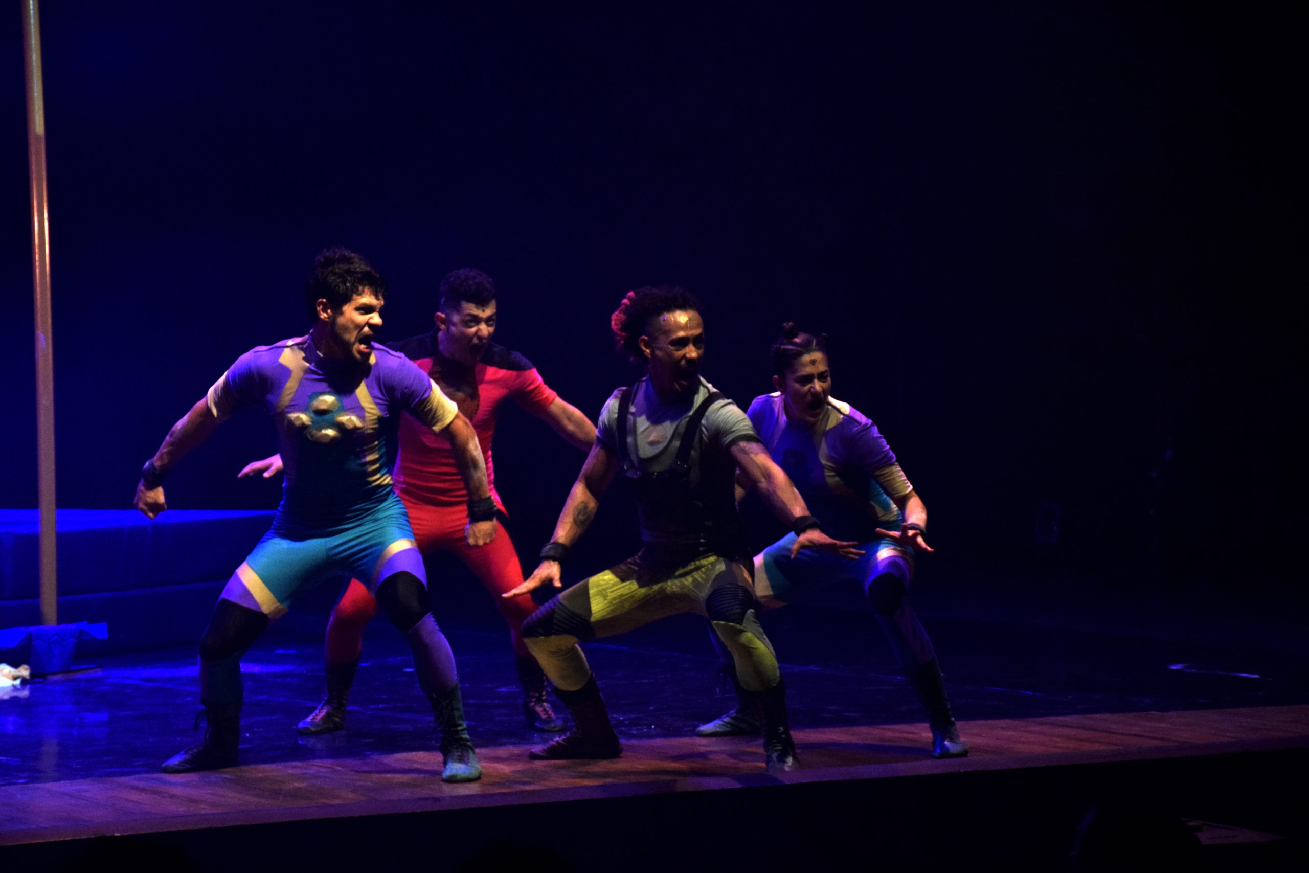 Superhéroes al teatro.