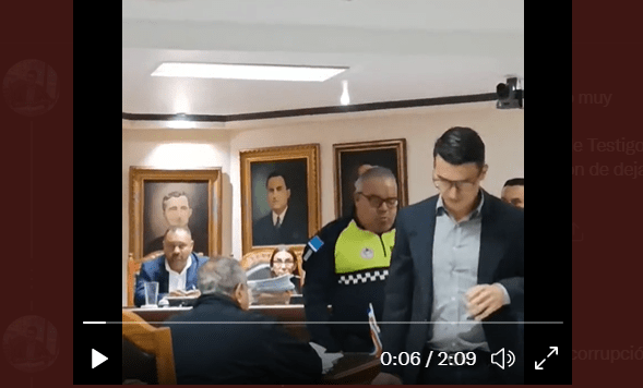 Regidor de Municipalidad de San José fue expulsado.