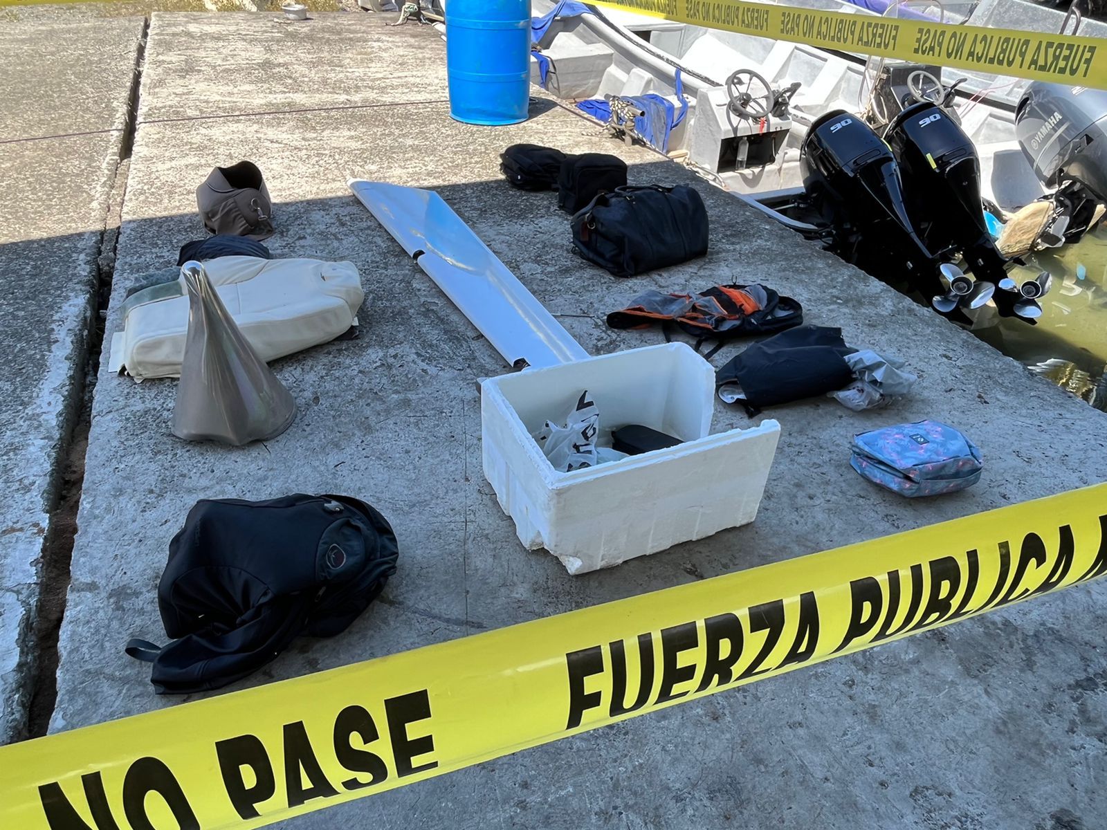 aeronave caída en Limón