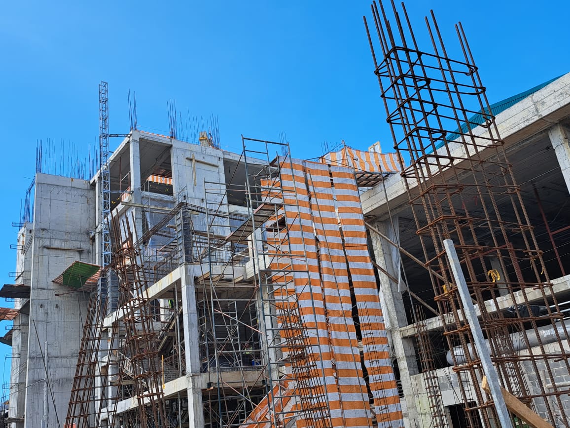 El nuevo hospital de Puntarenas reporta un 40% de avance