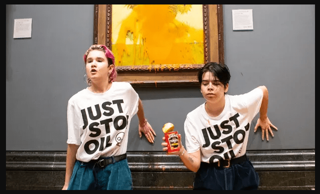 ¿Cuál es el mensaje detrás del ataque a obras de arte en los museos?