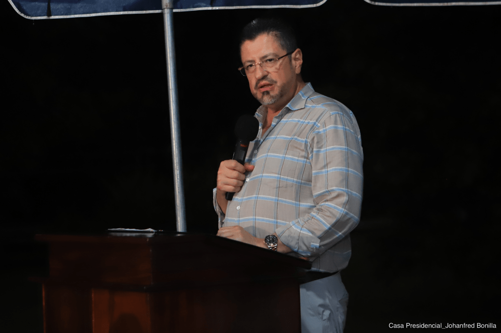 Conferencia de prensa Agua pa la Bajura Presidente Rodrigo Chaves Fotos Johanfred Bonilla 10 nov 22 10