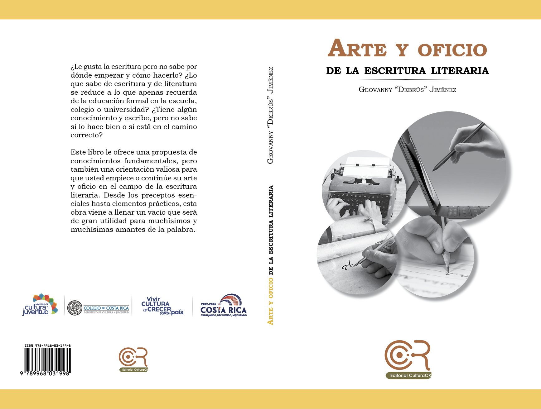 Libro Arte y oficio de la escritura creativa.