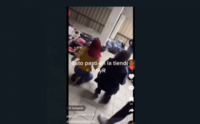 Video: El aberrante castigo físico en la tienda SyR a dos empleadas enfurece amplios sectores