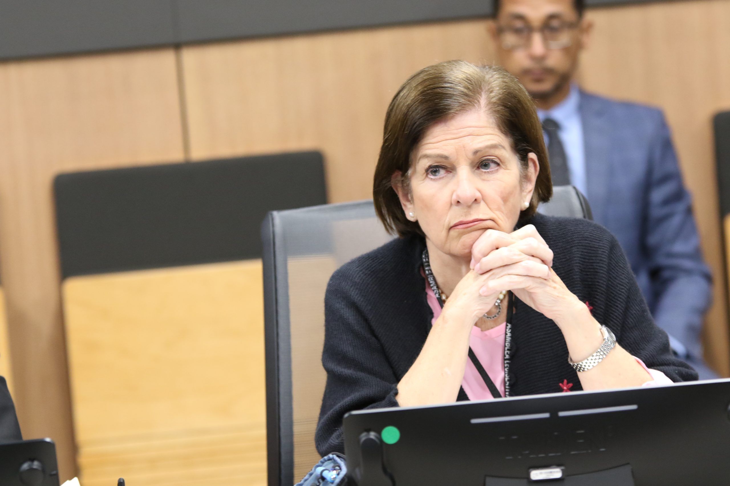 Doña Pilar Cisneros diputada.