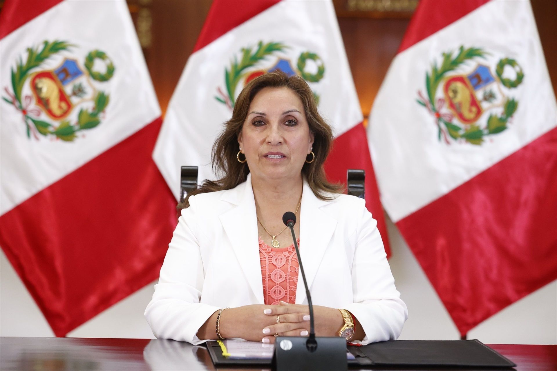 Boluarte es presidenta de Perú.