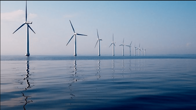 La energía eólica marina busca el ICE.