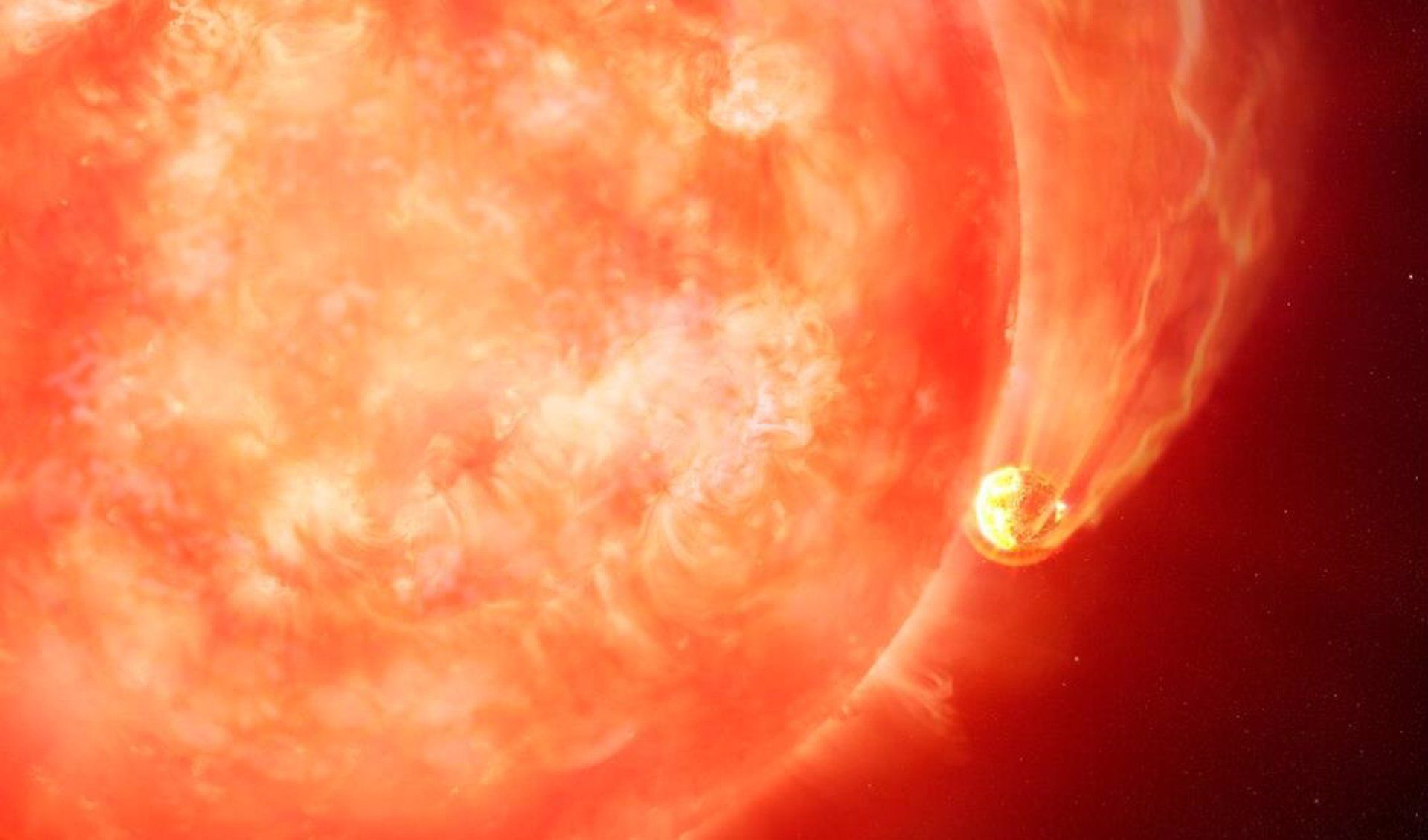 Por primera vez observan cómo un sol se traga un planeta, el destino final de la Tierra