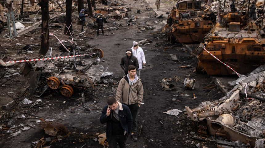Rusia realiza ataque masivo con drones y misiles sobre Kiev