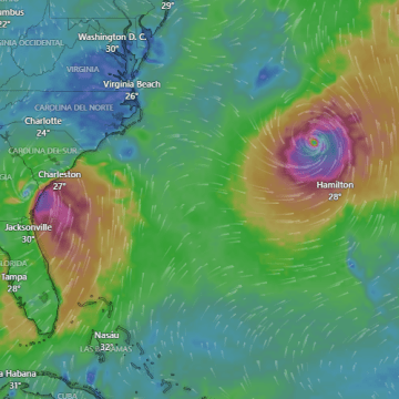 (Imagen de satélite) Huracán Idalia deja pérdidas humanas en Florida y llega a Georgia y Carolina del Sur