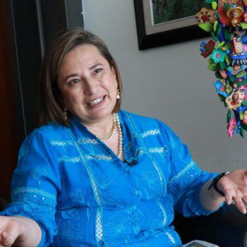 Xochitl Galvez Candidata Xóchitl Gálvez celebra el amparo que prohíbe a López Obrador criticarla