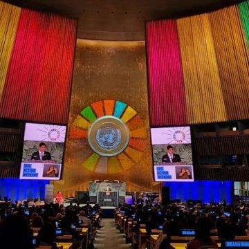 Carlos Alvarado Naciones Unidas Carlos Alvarado se presentó ante las Naciones Unidas