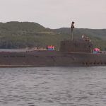 Maniobras militares de Rusia en el mar de Bering.