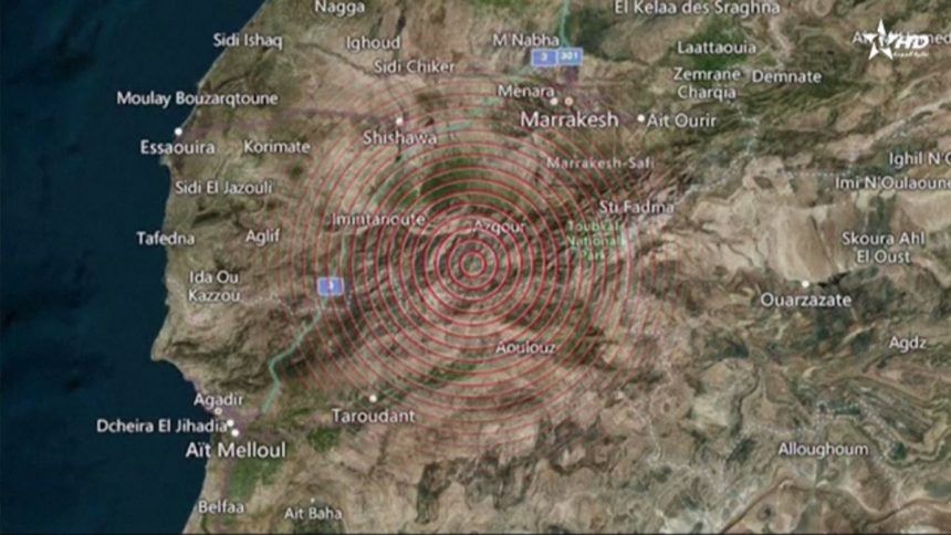 (Video) Terremoto ya cobra la vida de al menos 1.037 personas y reporta al menos 1204 heridos en Marruecos