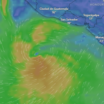 El Salvador en estado de emergencia por llegada de la tormenta Pilar