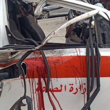 Ambulancia bombardeada en la Franja de Gaza Resumen noticioso sobre situación Israel-Palestina