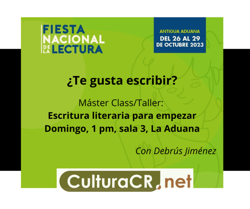 Consulta el programa completo: ¿Ya sabe a cuáles actividades asistirá en la Fiesta Nacional de la Lectura?