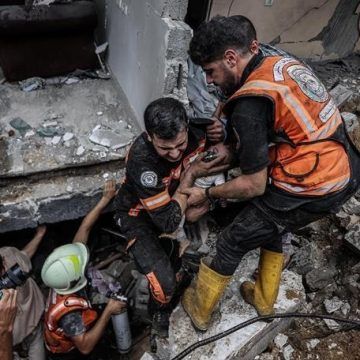 Gaza ataque niños Cerca de 800 extranjeros huyen de Gaza por el Paso de Rafá