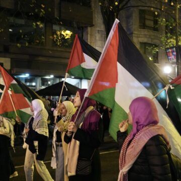 Flotilla secuestrada por Israel: Activistas en huelga de hambre, violación de derechos humanos y multitudinaria manifestación en Estambul