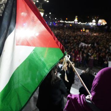 Al menos 49 manifestantes fueron detenidos una protesta pro palestina en Berlín