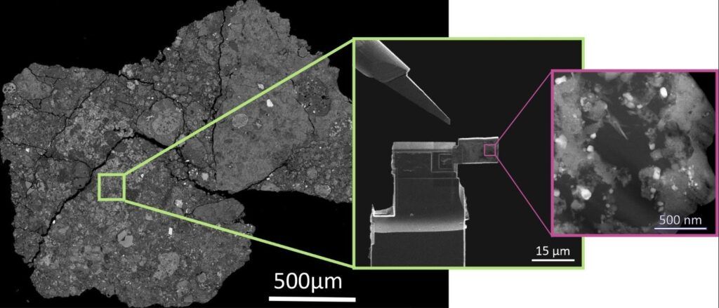 Investigación detecta compuestos orgánicos extraterrestres en un meteorito